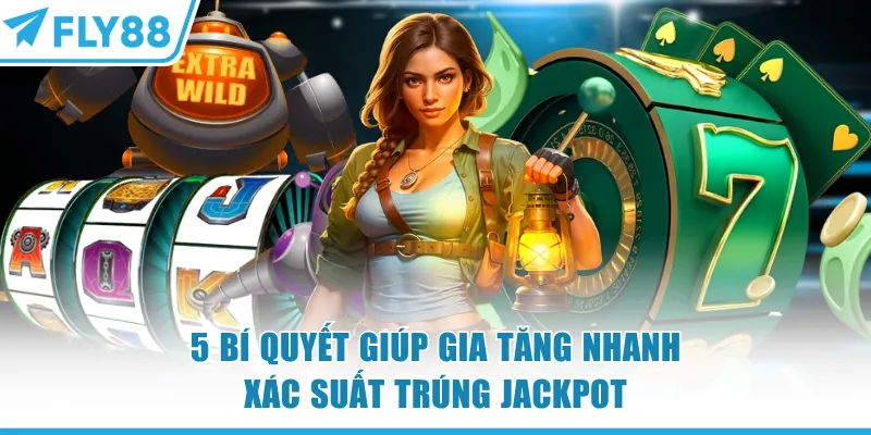 5 bí quyết giúp gia tăng nhanh xác suất trúng jackpot Fly88